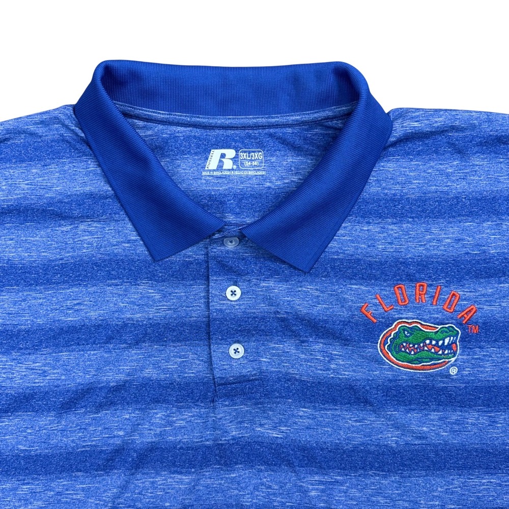 Russell Florida Gators Polo Shirt Mens 3XL Game Day Gator Nation UF